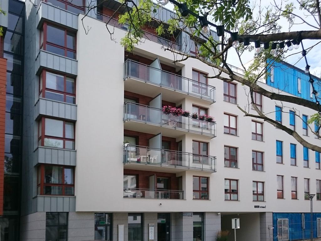 Apartament Z Widokiem Na Dworek Danzica Esterno foto